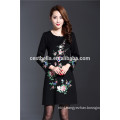 Professional Manufacture Cheap Outdoor elegant Women Floral Printed dress for Autumn